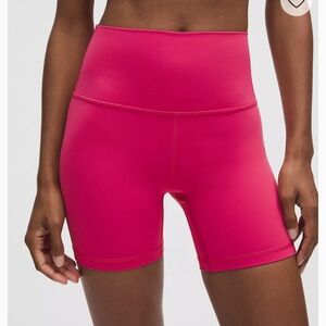 NWT Lululemon Align High-Rise Short 6in Raspberry Coulis Sz 10